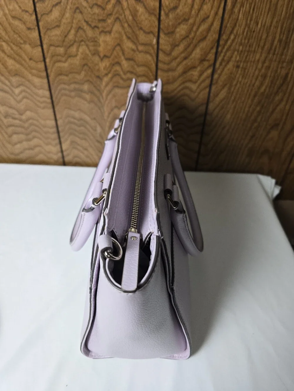 kate spade Light Lavender Leather Satchel
